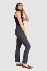 Basic Plaid Ponte Pant