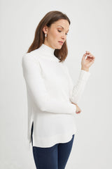 High-Low Turtleneck