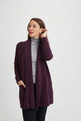Rib Cardigan