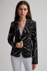 Black Marble Blazer
