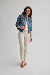 Perfect Fit Neutral Slim Leg Ankle Pant