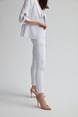 Perfect Fit Cotton Skinny Ankle Pant