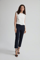 Stretch Jeans style pant with Cuff