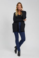 Rib Cardigan