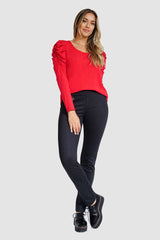 Houndstooth Ponte Pant