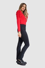 Houndstooth Ponte Pant