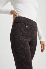 Paisley Ponte Pant