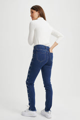 Girlfriend Studded Jean