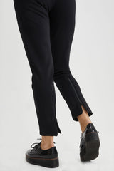Back Zip Ponte Pant