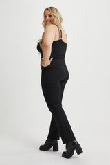 Plus Size Slim Leg Pant