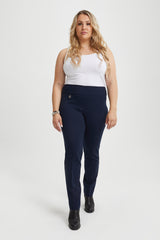 Plus Size Slim Leg Ponte Pant