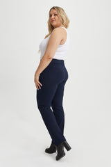 Plus Size Slim Leg Ponte Pant