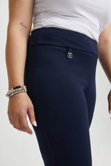 Plus Size Slim Leg Ponte Pant