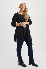 Plus Size Slim Leg Ponte Pant