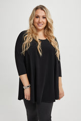 Plus Size Jersey Tunic