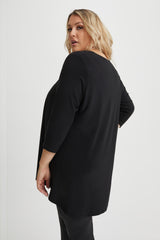 Plus Size Jersey Tunic