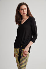 Tie Front Top