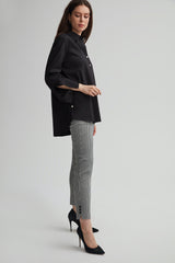 Cotton Split-Neck Shirt