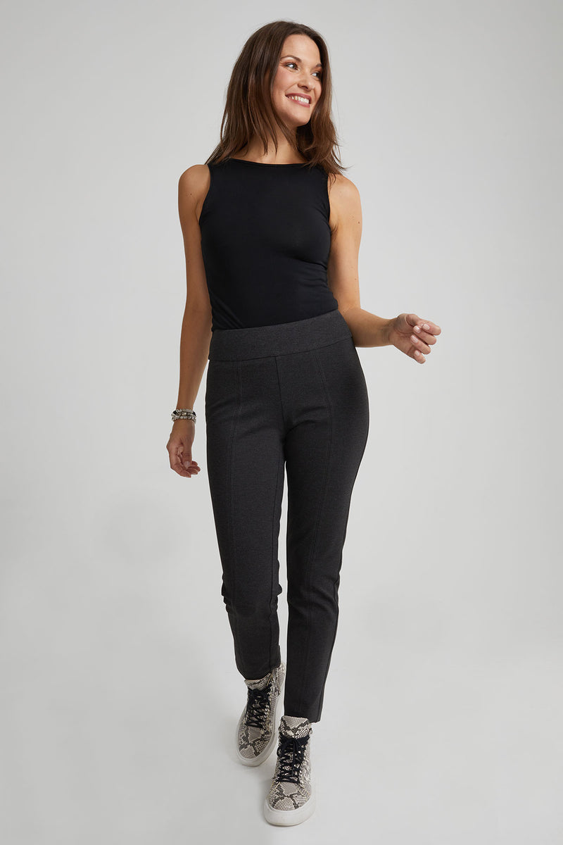 Rafaella Women's Plus Size Ponte Knit Slim Women'S Stretch Pants